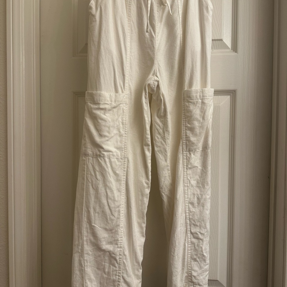 Universal Thread Women's Cream Wide Leg Pants
